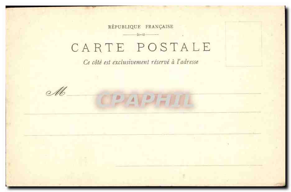 Epinal CPA Le vieux portail de l'eglise Saint Maurice — Rückseite
