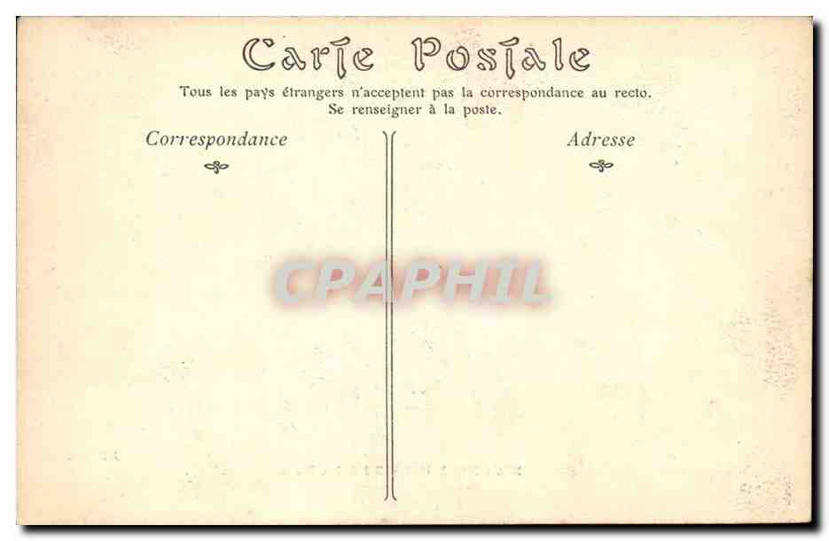 CPA Musee du Luxembourg Constant (Benjamin) La justice du Cherif — Verso