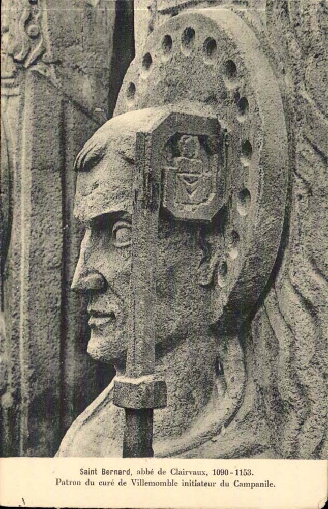 Saint Bernard, abbé de Clairvaux — Patron du curé de Villemomble, initiateur du Campanile — éditeur UNIS-FRANCE, n° 13