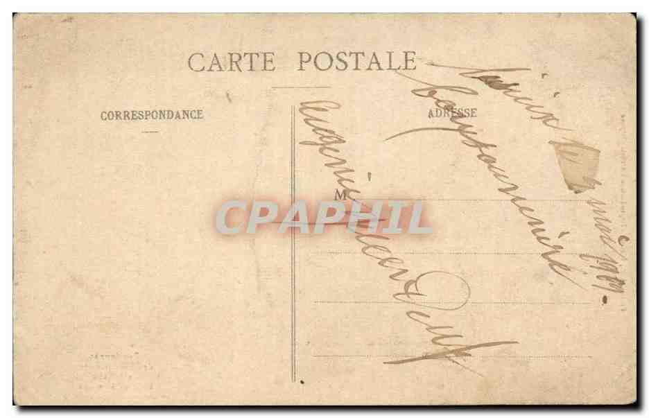Pensionnat des Bénédictines de Lisieux — Thérèse à 10 ans en costume de pensionnaire — éditeur Fillion — Verso