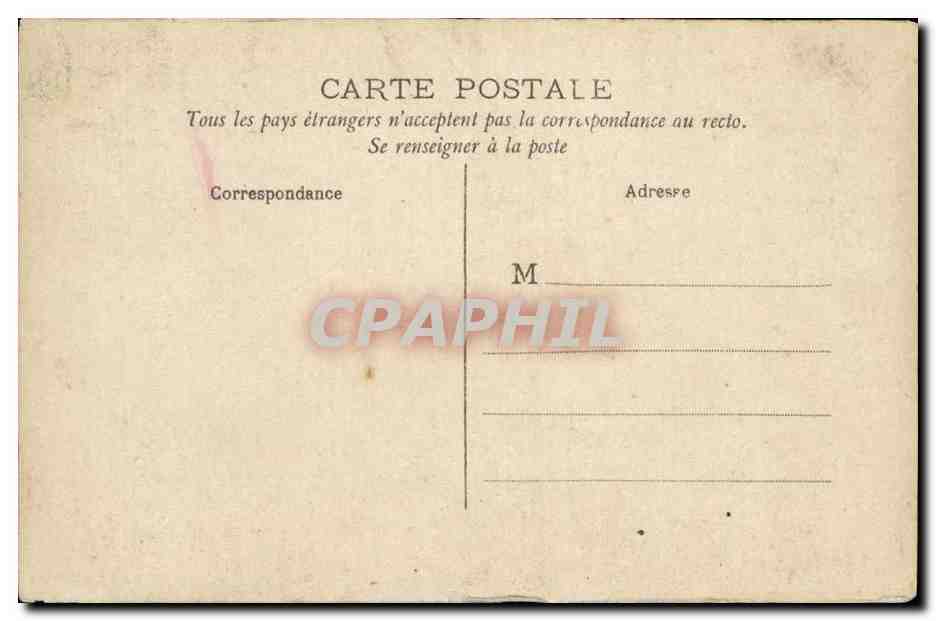 CPA FAntaisie Bonne annee (enfants) — Rückseite