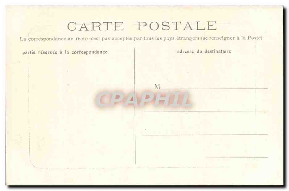 Reims CPA Eglise Saint Remi — Verso