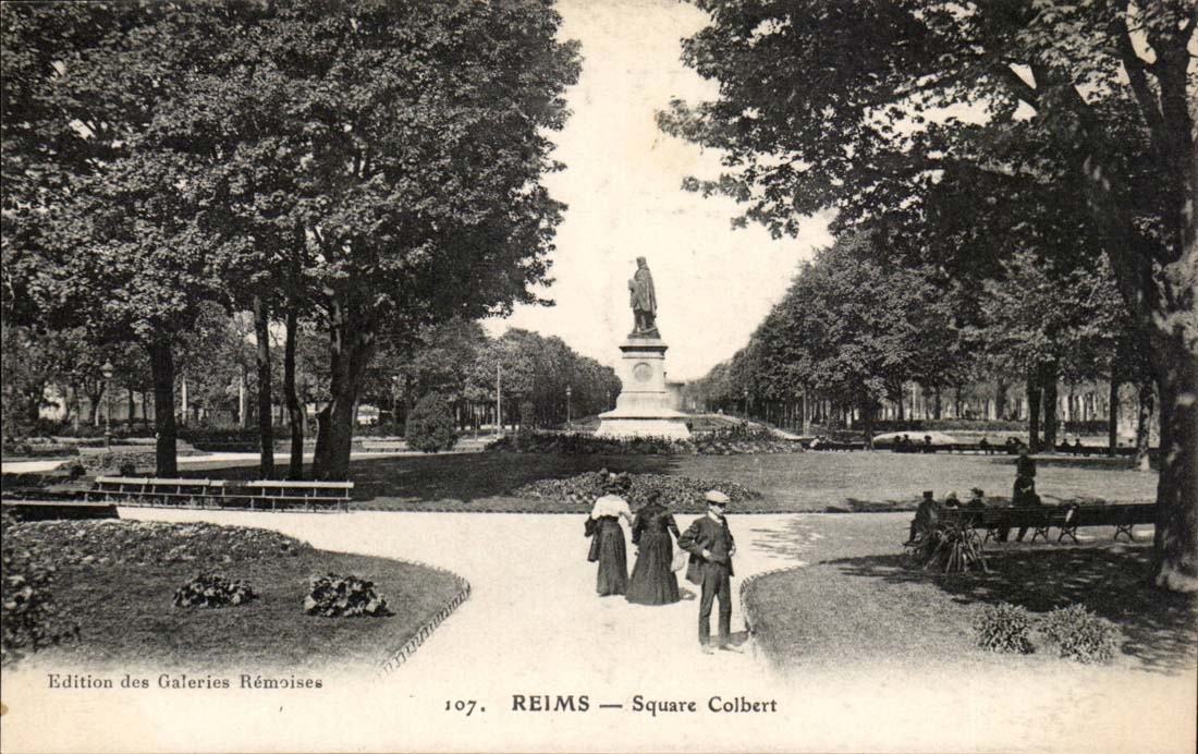 Reims CPA Le square Colbert 