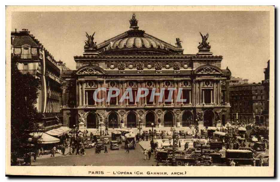Paris CPA L'Opera 