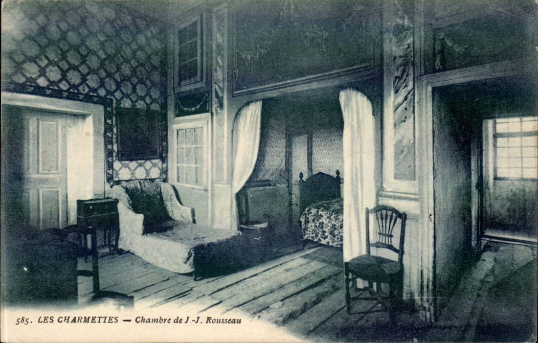 Les Charmettes CPA Chambre de J J Rousseau