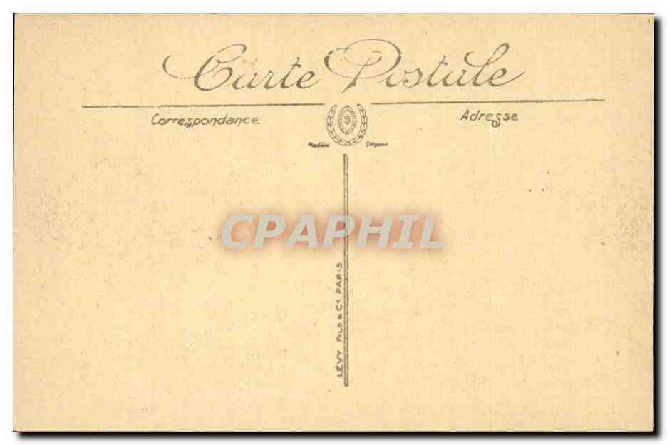 Paris CPA Hotel des Invalides — Verso
