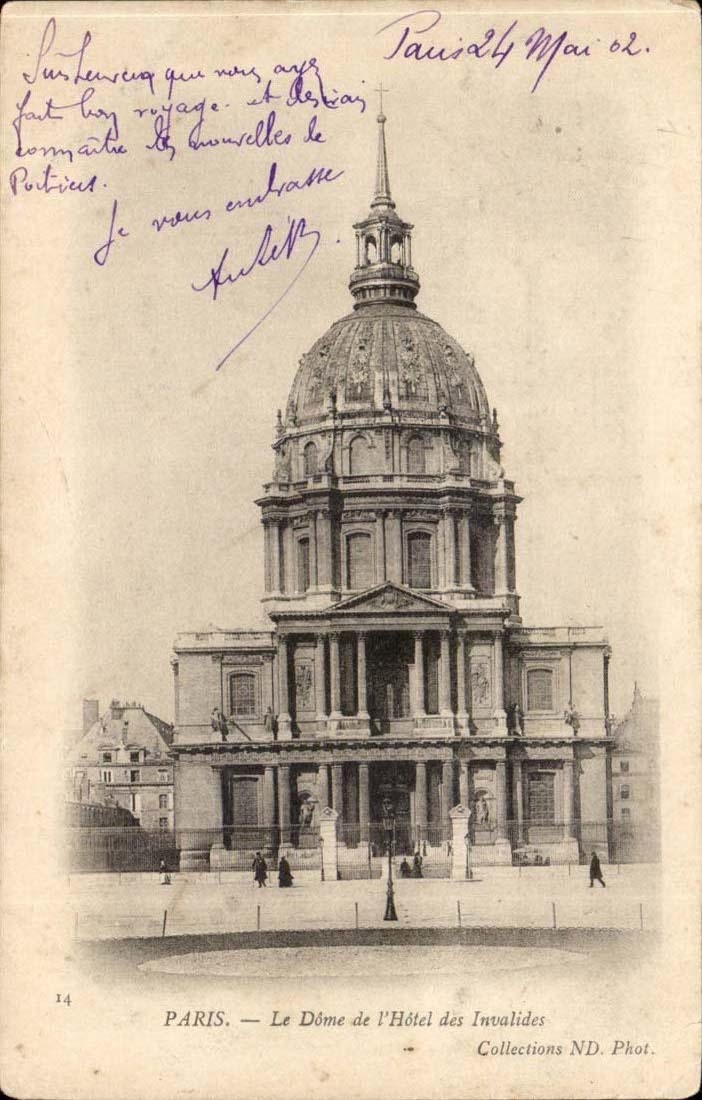 CPA Paris Le dome de l'hotel des Invalides