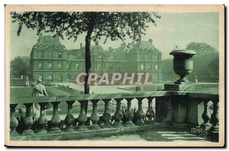 CPA Paris Palais du Luxembourg