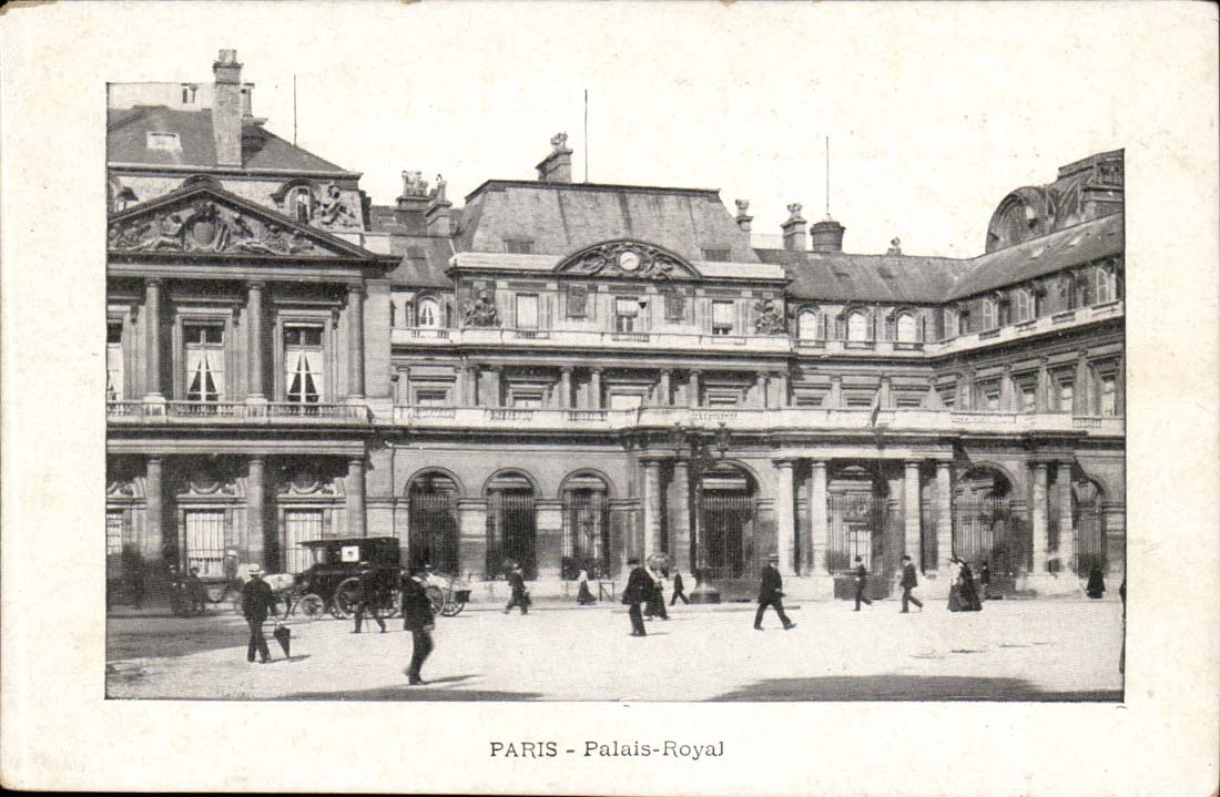 CPA Paris Palais royal