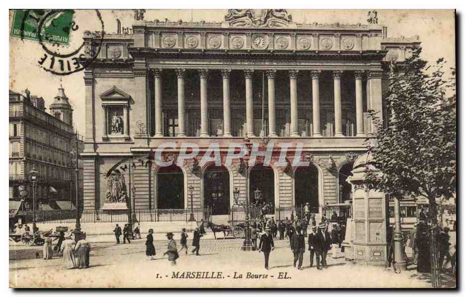 Marseille CPA La Bourse