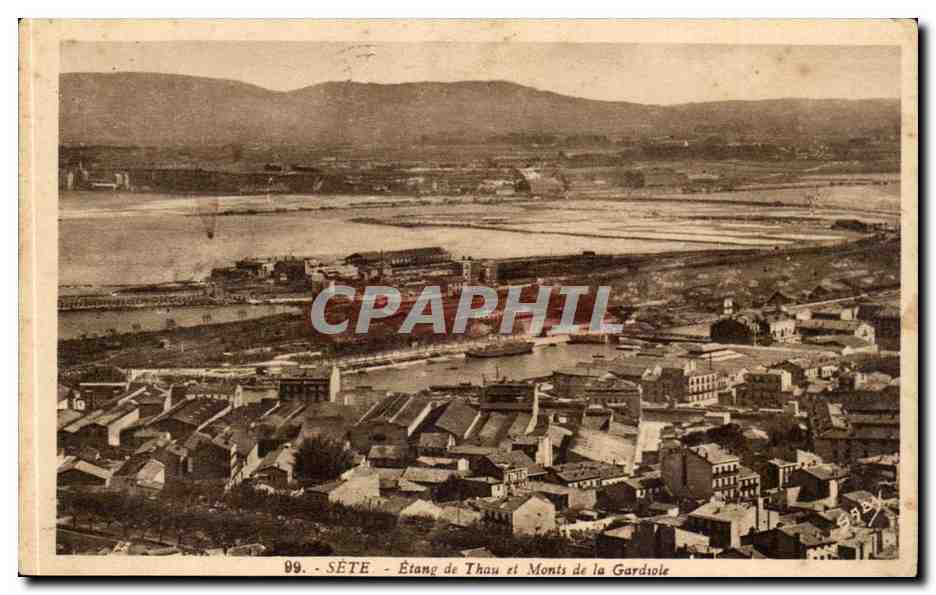 Sète - Étang de Thau et Monts de la Gardiole — Éditions Gaby, n°99
