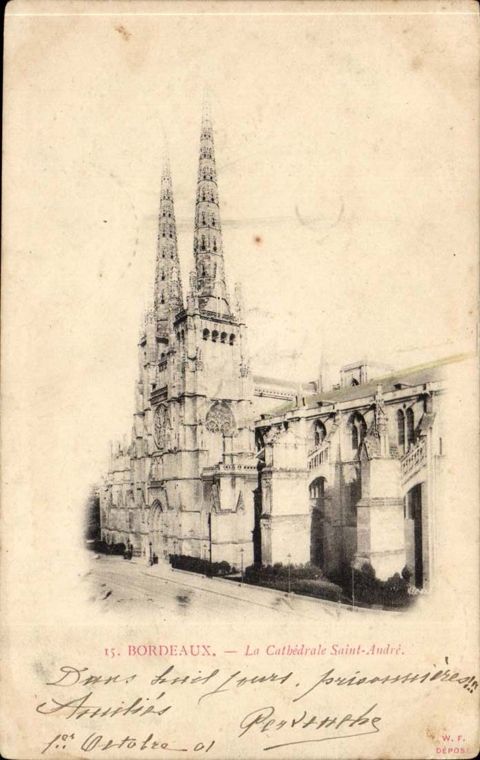 Bordeaux CPA La cathedrale Saint Andre