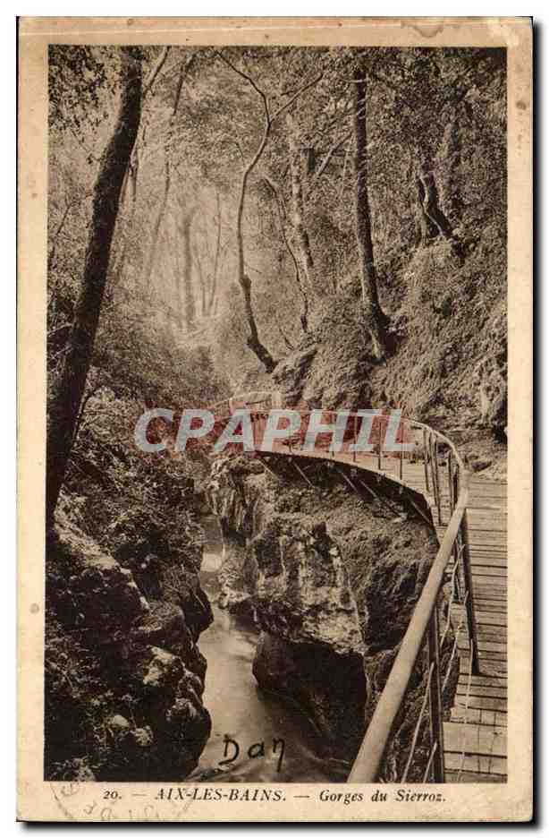 Aix les Bains CPA Gorges du Sierroz