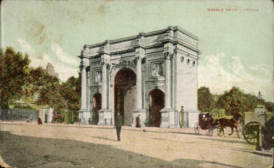 Grande Bretagne London Londres CPA Marble Arch 