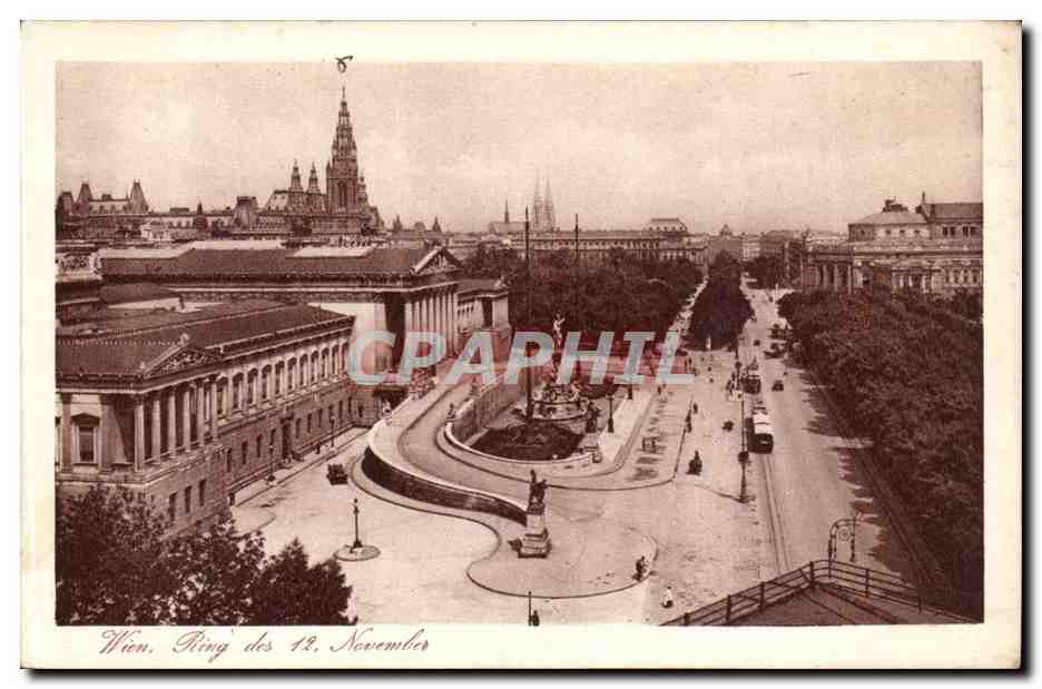 Autriche Austria CPA Wien Ring des 12 November