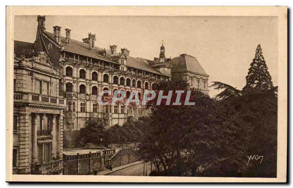 CPA BLois Chateau Aile Francois 1er