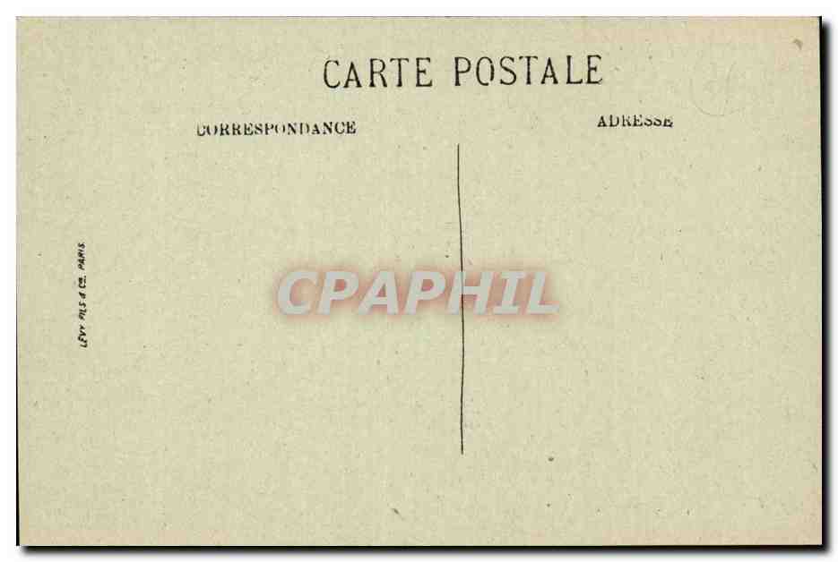 Blois CPA Vue generale vers la Loire  — Verso