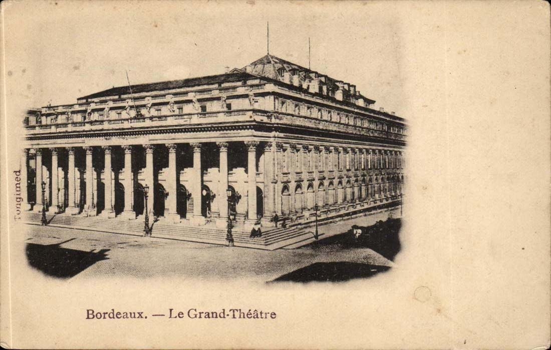 Bordeaux CPA Le grand theatre