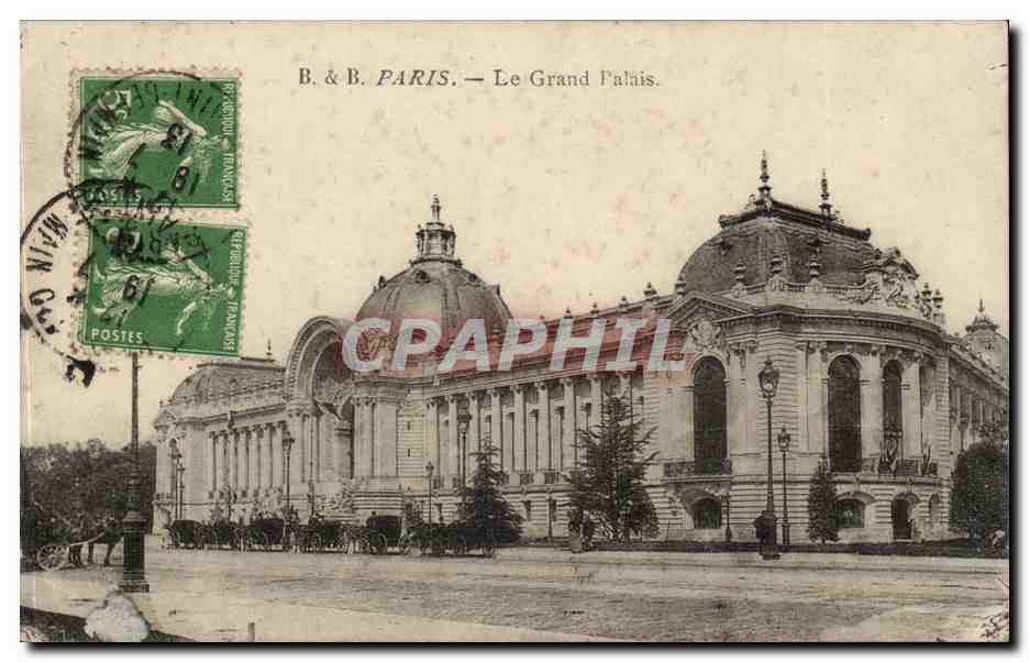 Paris CPA La grand palais