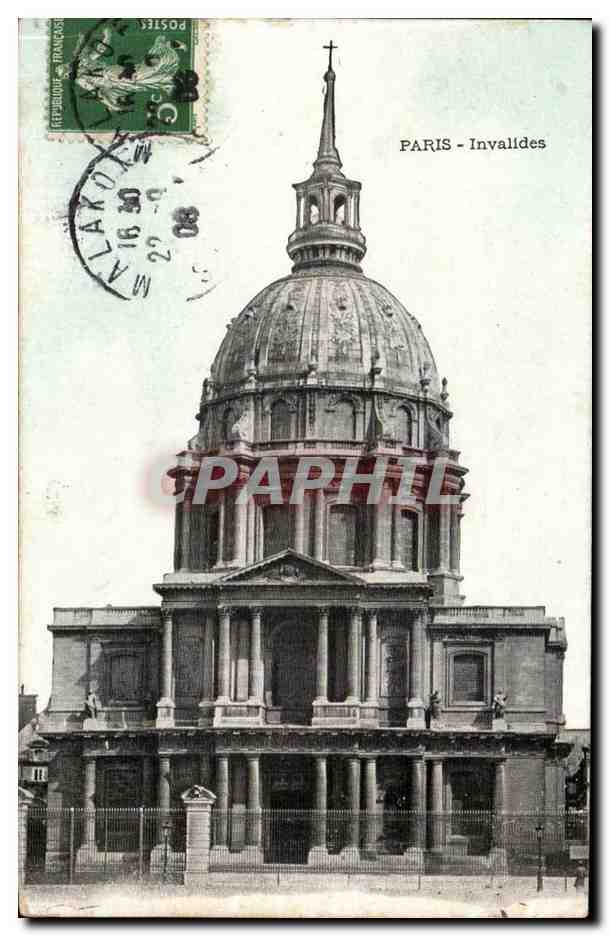 Paris CPA Les Invalides 