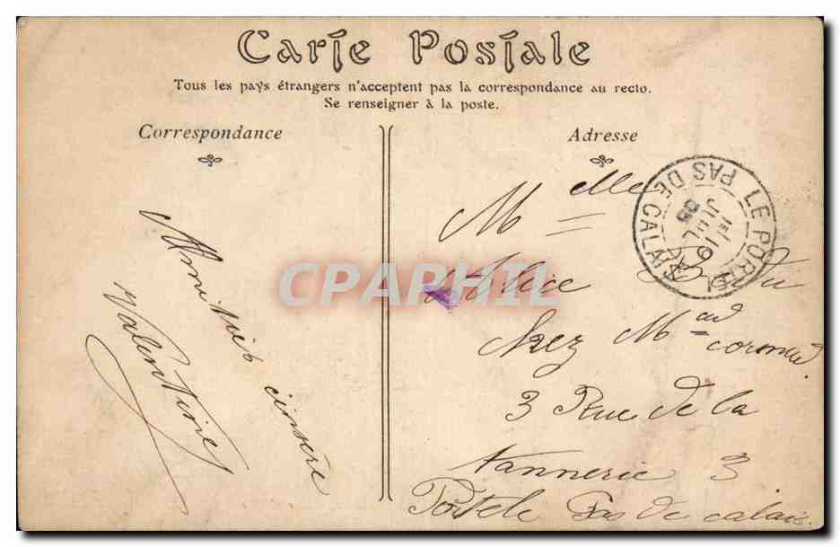 Paris CPA Hotel des Invalides Chapelle Saint Louis Grille d'autel — Rückseite