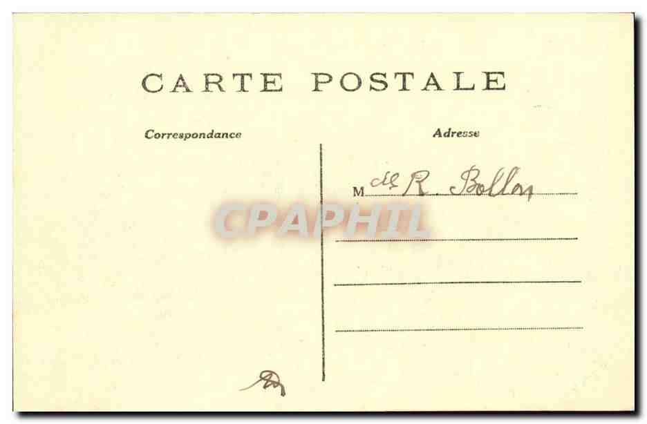 Paris CPA Le dome des Invalides — Rückseite