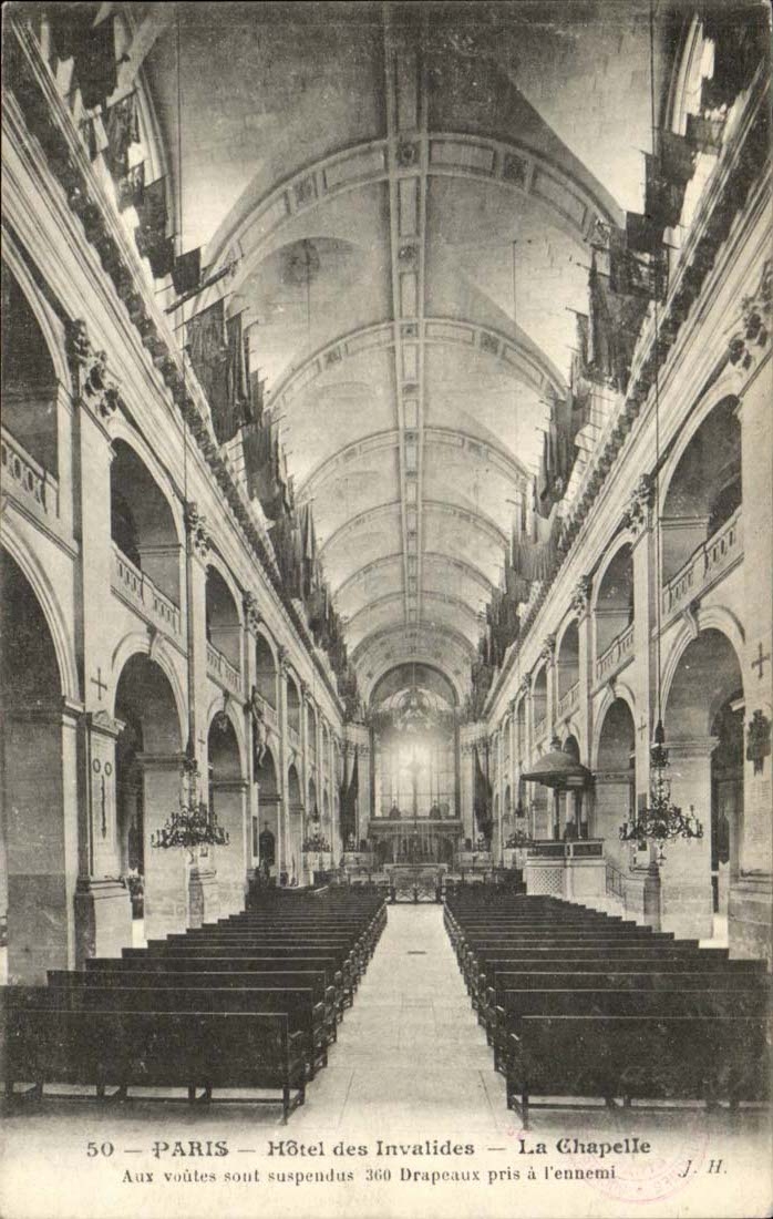 Paris CPA Hotel des Invalides La chapelle