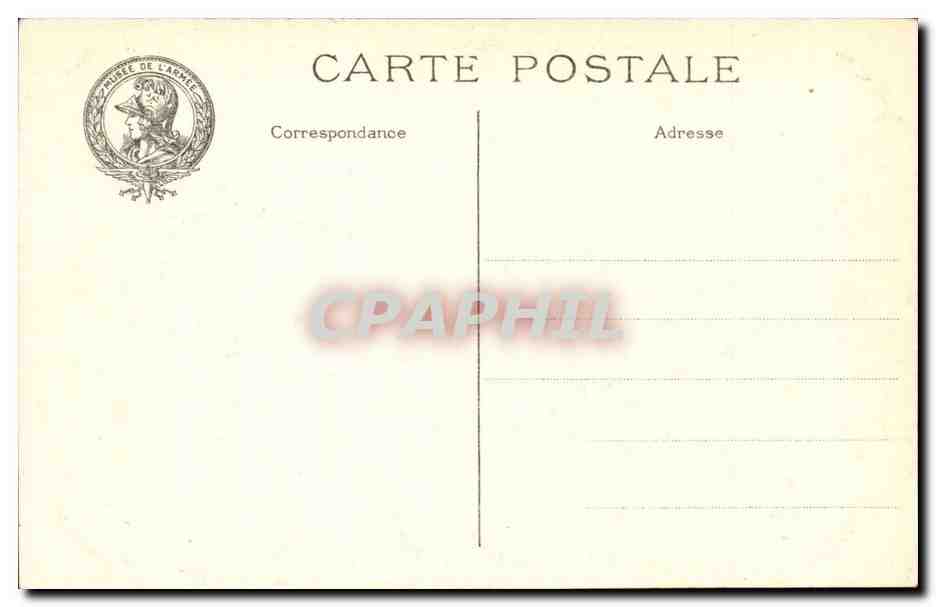 Paris CPA Hotel des Invalides La chapelle — Rückseite