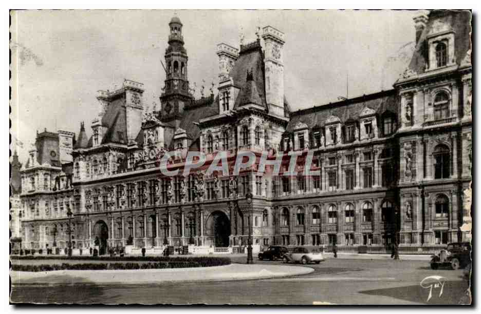 Paris CPA Hotel de ville 