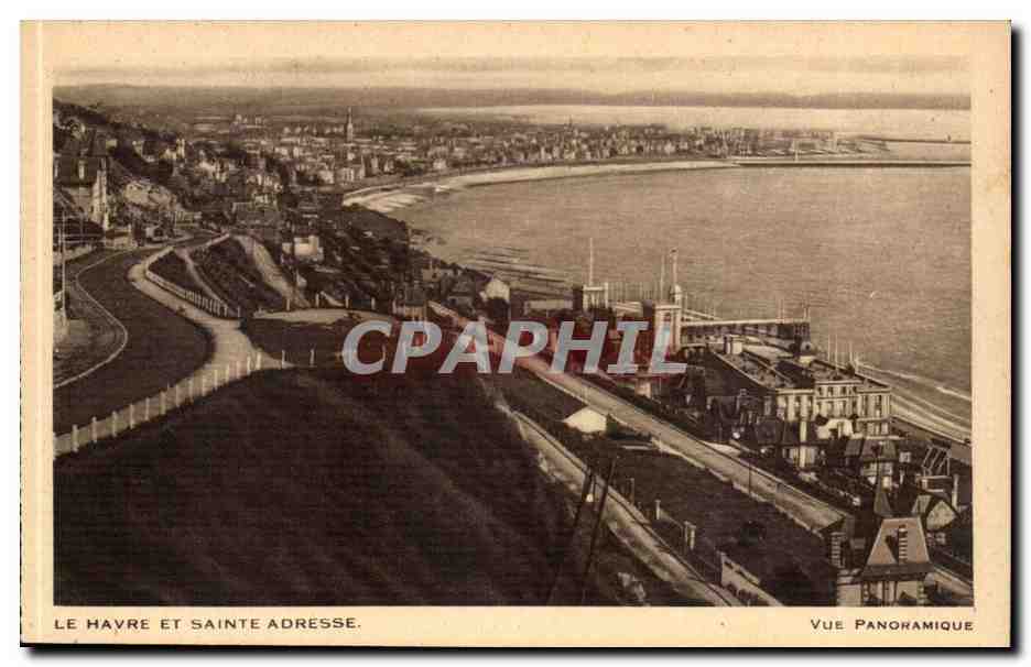 Le Havre CPA Sainte Adresse Vue panoramique