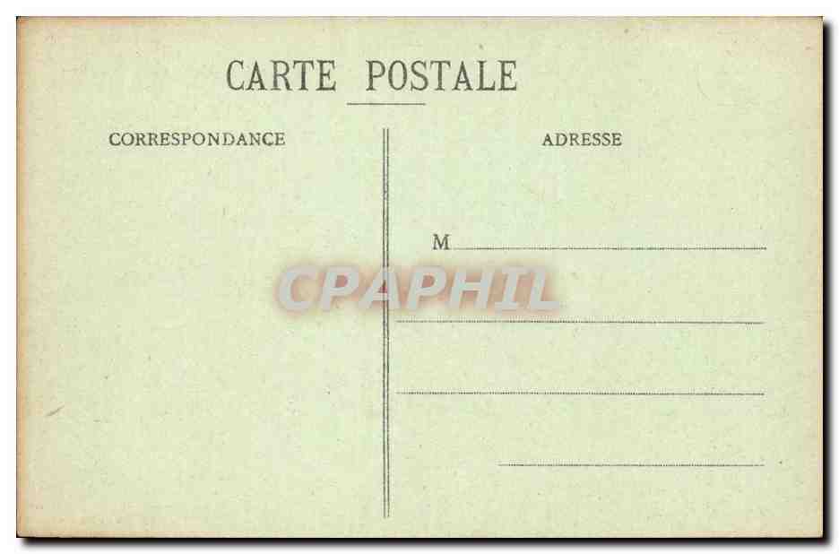 CPA CAthedrale de Chartres l'abside — Verso