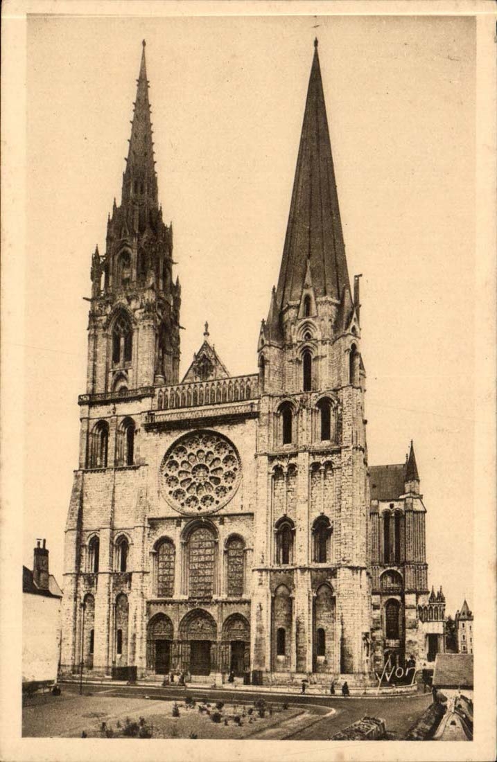 CPA CAthedrale de Chartres 