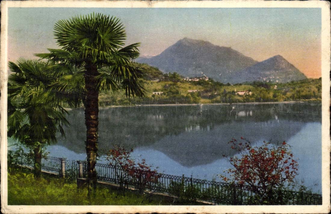 Italie Italia lago di Lugano Motivo