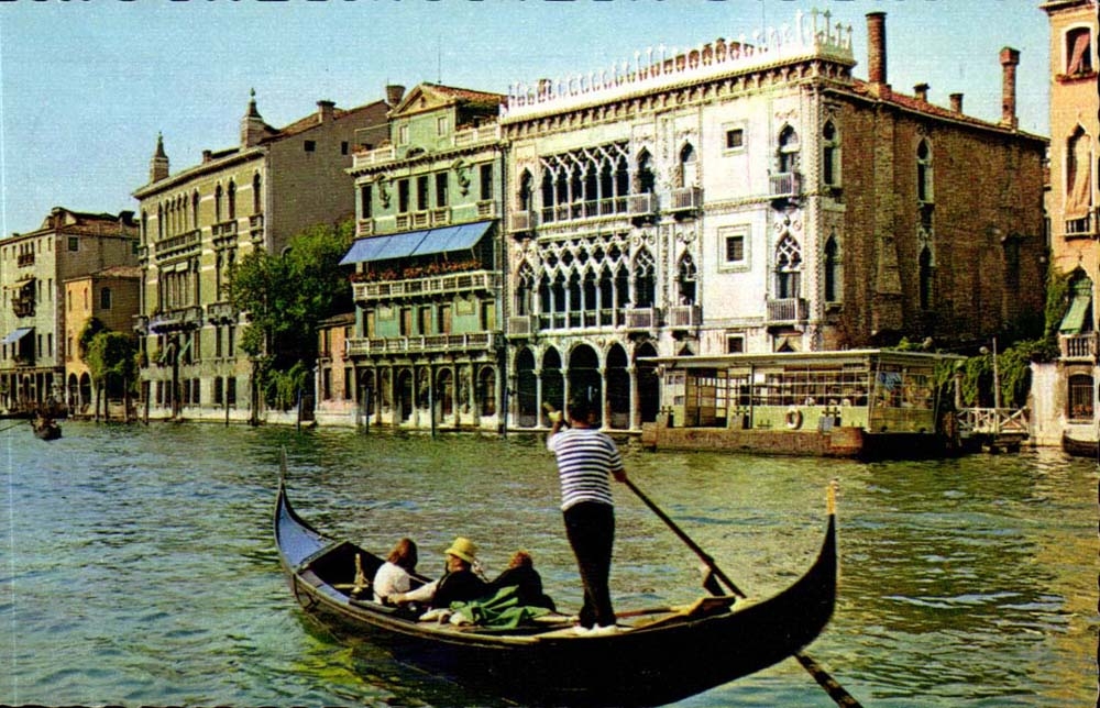 italie Italia Venezia Venise CPA Ca D'oro