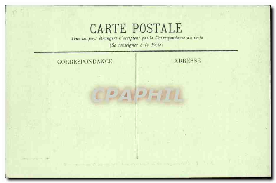 Nancy CPA l'hemicycle de la carriere et le palais du gouvernement  — Verso