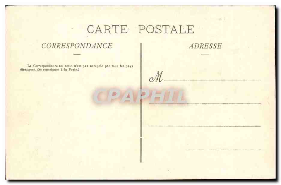 NANCY — Vue générale prise de l'Hôtel de Ville — La Lorraine Illustrée, n° 132 — Verso