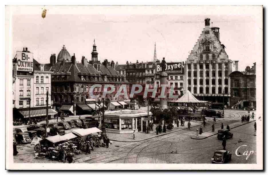 Lille CPA La grand place