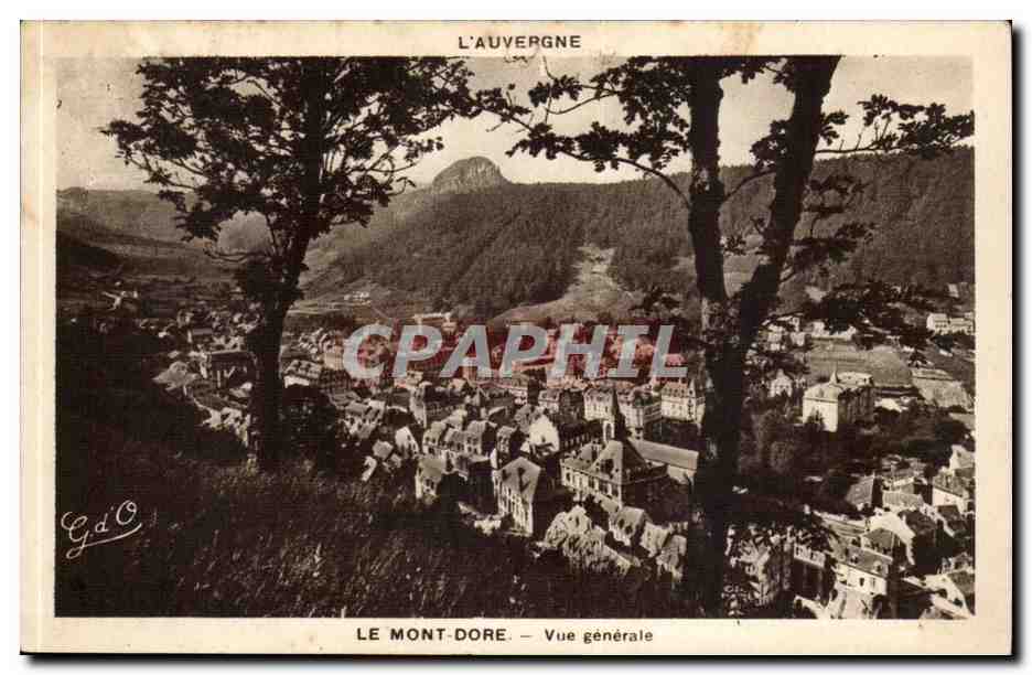 Auvergne CPA Mont Dore Vue generale
