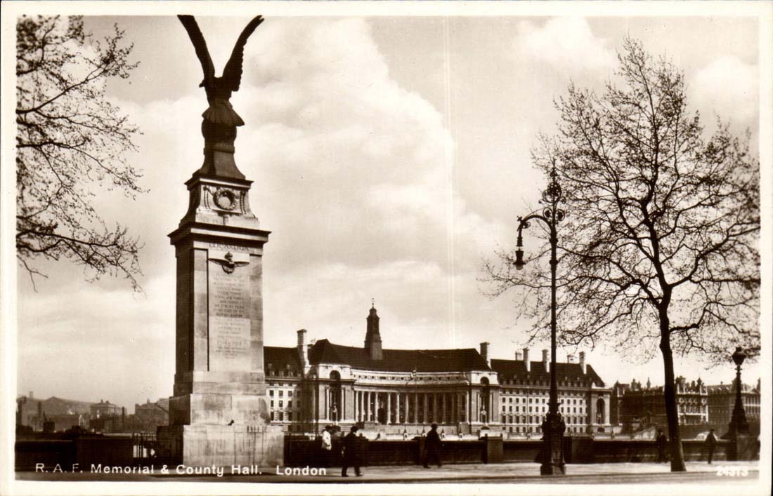 Grande Bretagne London Londres CPA Memorial and county hall