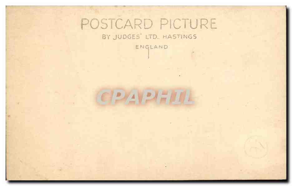 Grande Bretagne londres London CPA Cleopatras needle Judges — Rückseite