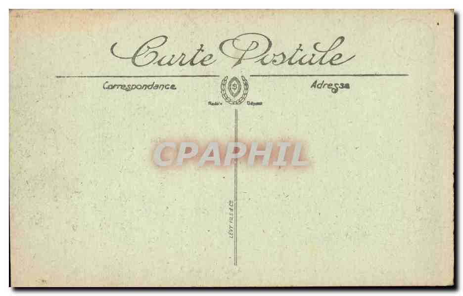 Biarritz CPA Le chateau de la reine Nathalie — Verso
