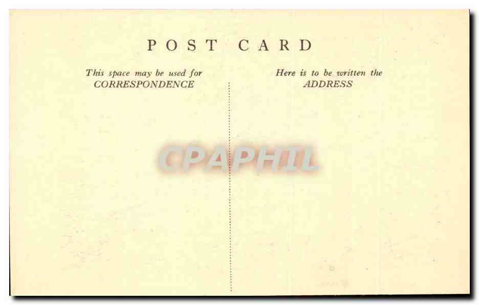 CPA Raphael Teh death of ananias Victoria and Albert Museum — Verso