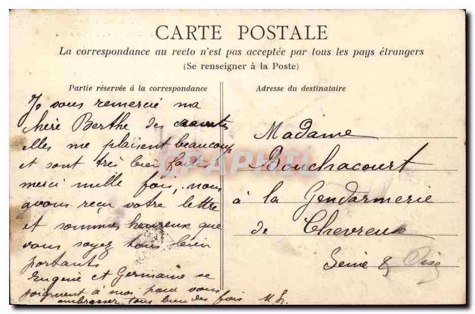 Rouen CPA Pont Corneille — Rückseite