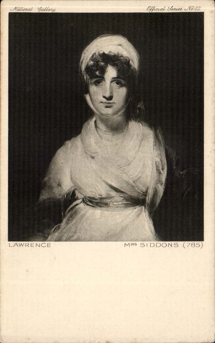 CPA National Gallery Lawrence Mrs Siddons