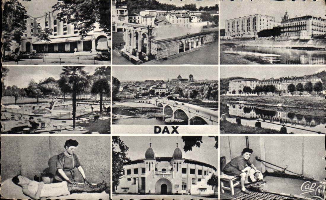 Dax CPA Hotel Splendid Fontaine d'eau chaude