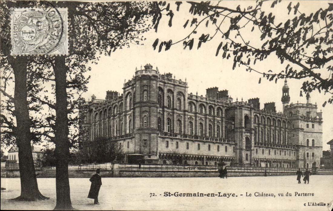 St-Germain-en-Laye - Le Château, vu du Parterre — L'Abeille, n°72