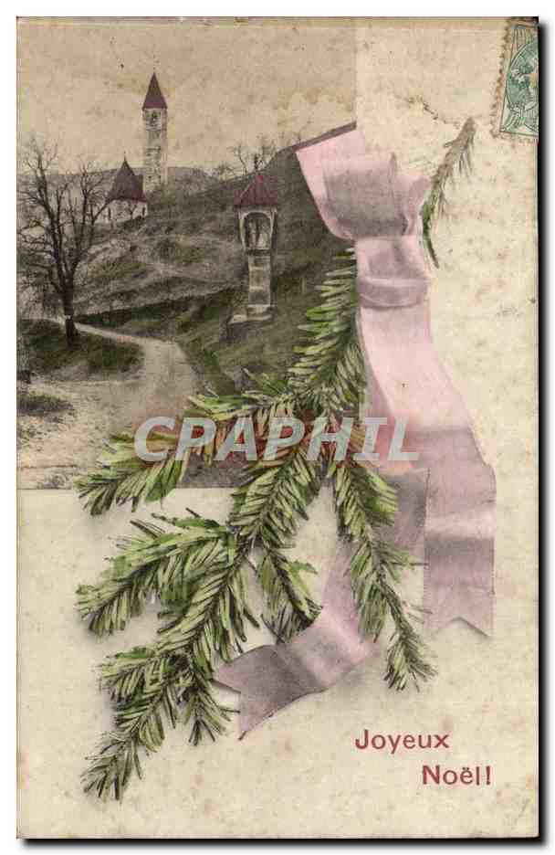 CPA Fantaisie Joyeux Noel