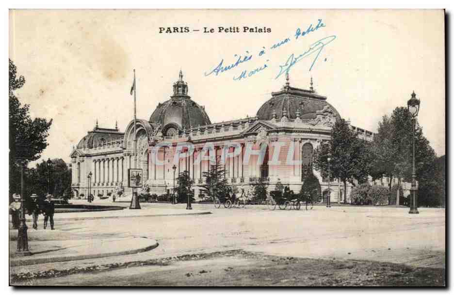 Paris CPA Le petit palais