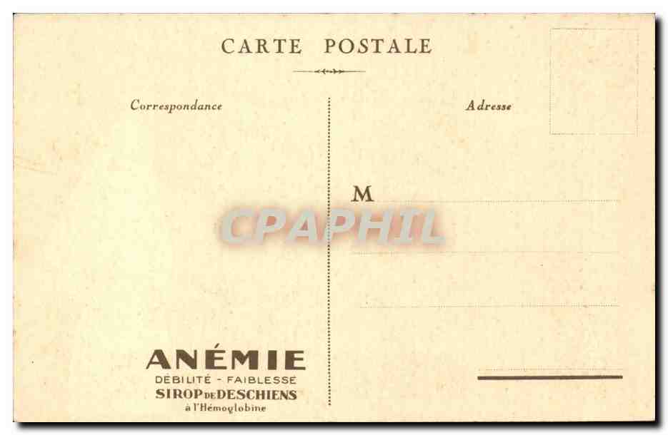 Paris CPA Notre Dame — Rückseite
