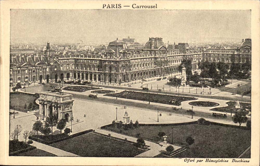 Paris CPA CArroussel (Louvre)